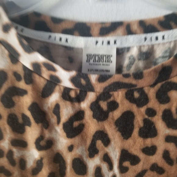 PINK by  Victoria's  Secret Cheetah Print Shirt - Picture 3 of 3